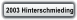2003 Hinterschmieding